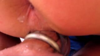Fucking the wifey with a penile prosthesis